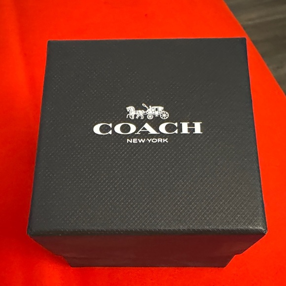 Coach Black Ceramic Women’s Watch with Silver Accents - Picture 5 of 5